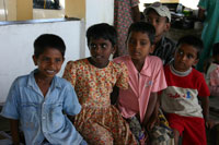 Kids at a camp....